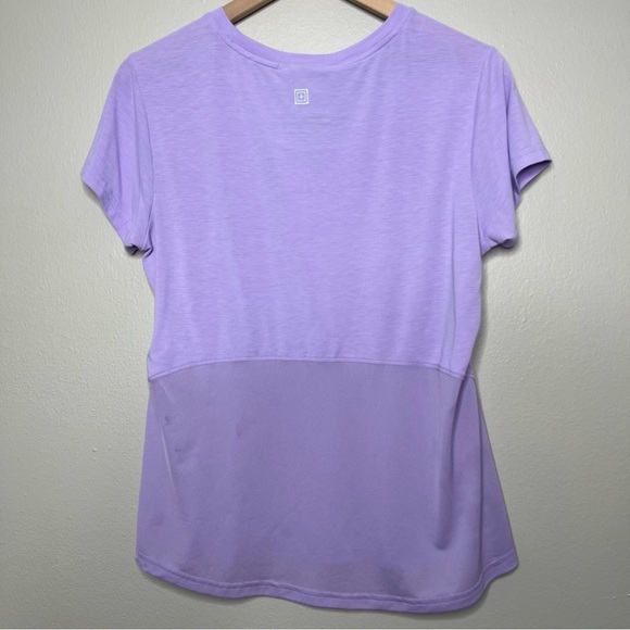 5.11 Tactical Women T-Shirt Crewneck Purple Breathable Short Sleeve Work - Picture 9 of 10